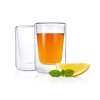 Cappuccinoglas NERO, set van 2 stuks, 250 ml, dubbelwandig, Blomus