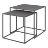Bijzettafel FERA, set van 2 stuks, grijs, Blomus