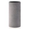 Vaas COLUNA M, 24 cm, donkergrijs, Polystone, Blomus