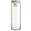 Vershoudpot GIANNI 2 l, wit deksel, glas, Alessi