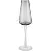 Champagneglas BELO, set van 2 stuks, 200 ml, grijs, Blomus