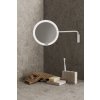 Make-up spiegel MODO LED, wandmontage, 5-voudige vergroting, zwart, Blomus