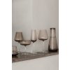 Witte wijnglas BELO, set van 2 stuks, 400 ml, bruin, Blomus