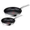 Koekenpannenset INTUITION B817S255, 2-delig, Tefal