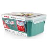 Voedselbewaardoos MASTER SEAL COLOUR EDITION N1031010 , set van 4 stuks, groen, plastic, Tefal
