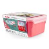 Voedselbewaardoos MASTER SEAL COLOUR EDITION N1030910 , set van 4 stuks, koraal rood, plastic, Tefal