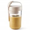 Lunchbeker JAR TO GO ORGANIC 600 ml, romig, Lékué