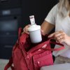 Kinderwaterfles met beugel PLOPP TO GO MINI 200 ml, aardbei, Koziol