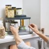 Keukenkast-organizer CUPBOARDSTORE 85196, grijs, 2-laags, draaibaar, Joseph Joseph