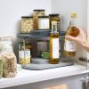 Keukenkast-organizer CUPBOARDSTORE 85196, grijs, 2-laags, draaibaar, Joseph Joseph