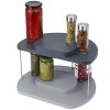 Keukenkast-organizer CUPBOARDSTORE 85196, grijs, 2-laags, draaibaar, Joseph Joseph