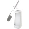 Toiletborstel met houder FLEX PLUS 70539, wit, siliconen, Joseph Joseph