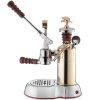 Koffiezetapparaat met hendel ESPERTO COMPETENTE, goud, La Pavoni