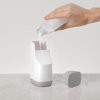 Zeepdispenser SLIM 70512, 350 ml wit/grijs, Joseph Joseph