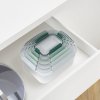 Voedselbewaardoos NEST 81127, set van 5 stuks, groen, plastic, Joseph Joseph