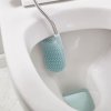 Toiletborstel met houder FLEX STORE 70537, wit / grijs, silicone, Joseph Joseph