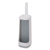 Toiletborstel met houder FLEX STORE 70537, wit / grijs, silicone, Joseph Joseph
