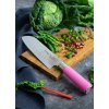 Santoku mes PINK SPIRIT 18 cm, roze, F.DICK