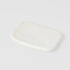 Bord voor sushi en sashimi SHELL WHITE WEAK, 16 x 11 cm, MIJ