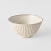 Serveerschaaltje RIDGED ALABASTER 12 cm, 220 ml, MIJ