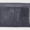 Bord voor sushi en sashimi LINES 21 x 13 cm, zwart, MIJ