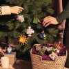 Kerstboomversiering CUBIK MOON, blauw, Alessi