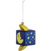 Kerstboomversiering CUBIK MOON, blauw, Alessi