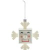 Kerstboomversiering SNOW FLAKE, wit, Alessi