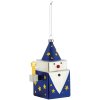 Kerstboomversiering CUBOMAGO blauw, Alessi