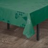 Kerst-tafelkleed NATALE 150 x 320 cm, jacquard geweven, groen, Rosendahl