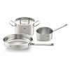 Pannenset ORIGINAL-PROFI COLLECTION, 3-delig, 1,4 l/ 2 l/ 4 l, roestvrij staal, Fissler