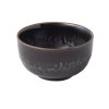 Serveerschaaltje MATT & SHINY BLACK 13 cm, 400 ml, MIJ
