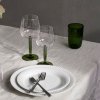 Rode wijnglas HAMMERSHOI, set van 2 stuks, 490 ml, groen, Kähler