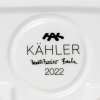 Waxinelichthouder URBANIA CITY wit, Kähler