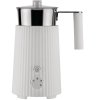 Melkopschuimer PLISSÉ, wit, Alessi