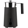 Melkopschuimer PLISSÉ, zwart, Alessi
