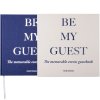 Gastenboek grijs/marineblauw, Printworks