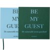 Gastenboek, groen/blauw, Printworks