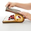 Oprolbare bakmat voor cake, 40 cm, bruin, siliconen, Lékué