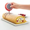 Oprolbare bakmat voor cake, 40 cm, bruin, siliconen, Lékué