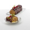 Oprolbare bakmat voor cake, 40 cm, bruin, siliconen, Lékué