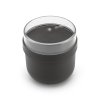 Lunchkom MAKE & TAKE 500 ml, donkergrijs, Brabantia