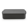 Lunchtrommel MAKE & TAKE 2 l, donkergrijs, Brabantia