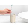 Tandenborstelbeker RENEW, zachtbeige, Brabantia