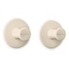 Handdoekhaakje RENEW, set van 2 stuks, zacht beige, Brabantia