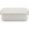 Lunchtrommel MAKE & TAKE 1,1 l, lichtgrijs, Brabantia