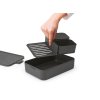 Lunchtrommel MAKE & TAKE BENTO 2 l, donkergrijs, Brabantia