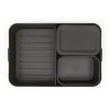 Lunchtrommel MAKE & TAKE BENTO 2 l, donkergrijs, Brabantia