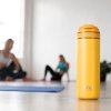 Reisbeker RECHARGE ANYTIME 460 ml, met thee-infuser, mosterdkleurig, Viva Scandinavia
