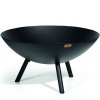 Vuurkorf FLAMES 56 cm, zwart, Philippi